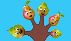 Pear Finger Family