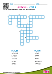 Crosswords with t