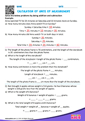 Calculation of Units of Measurement