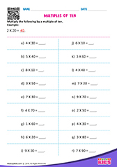 Multiples of Ten
