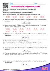 Multiplication by Array Method