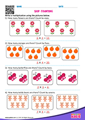 Multiplication by Skip Counting