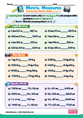 Comparing Metric Units