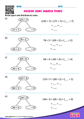 Division using number bonds
