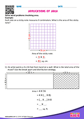 Applications of area