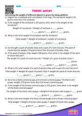 Calculating Weight