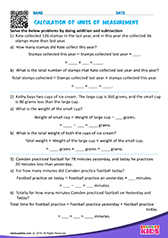 Calculation of Units of Measurement