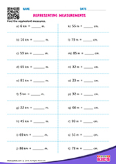 Equivalent Unit of Measurements