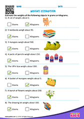 Weight estimation