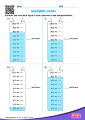 Measuring Liquids