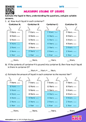 Measuring Volume of Liquids