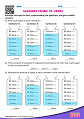 Measuring Volume of Liquids