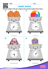 Reading weights