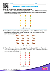 Multiplication Word Problems