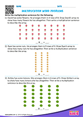 Multiplication Word Problems