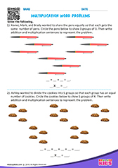 Multiplication Word Problems