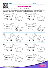 Find Number by Multiplication