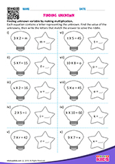 Find Number by Multiplication