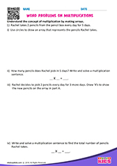 Multiplication by Array Method