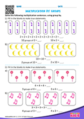 Multiplication by Groups