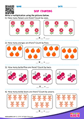 Multiplication by Skip Counting