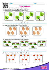 Multiplication by Skip Counting