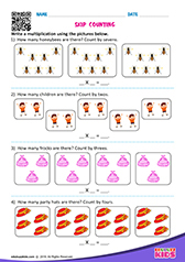 Multiplication by Skip Counting