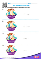Multiplication Number Sentence