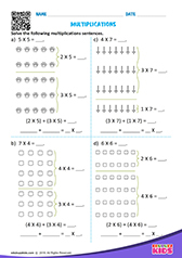 Multiplication Sentences