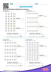 Multiplication Sentences