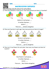 Multiplication Sentences
