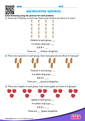 Multiplication Sentences