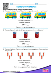 Multiplication Sentences