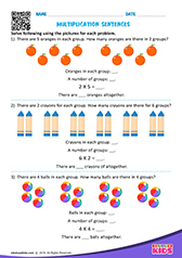 Multiplication Sentences