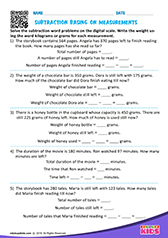 Subtraction based on Measurements