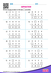 Subtraction of 4 digits