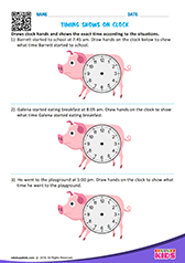 Draw the Clock Hands