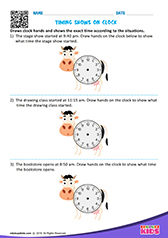 Draw the Clock Hands