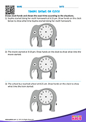 Draw the Clock Hands