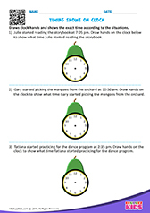 Draw the Clock Hands