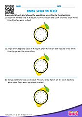 Draw the Clock Hands