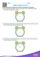 Draw the Clock Hands