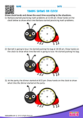 Draw the Clock Hands