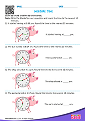Round Time to Nearest