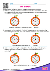 Time Intervals