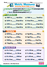 Comparing Metric Units