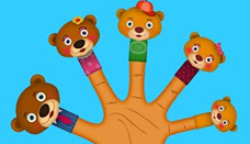Bear Finger Family 