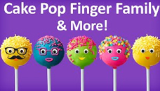 Cake Pop Finger Family Collection