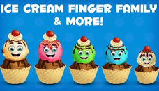 Ice Cream Finger Family Collection