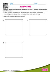 Subtraction Word Problems